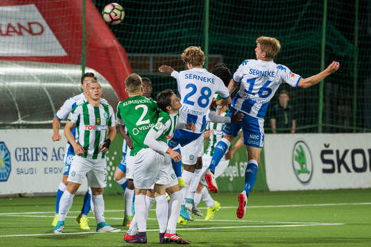 IFK Göteborgs Thomas Rogne och Mikael Boman