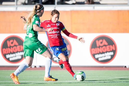 Vittsjös Johanna Andersson mot Hammarbys Cathrine