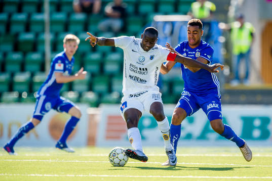 Sirius Moses Ogbu och Sundsvalls Noah Sonko Sundberg