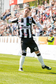 Landskronas Rasmus Alm jublar