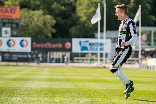 Landskronas Rasmus Alm jublar