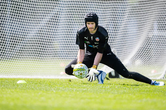 Helsingborgs målvakt Matt Pyzdrowski