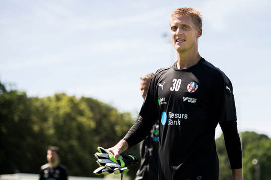 Helsingborgs målvakt Pär Hansson