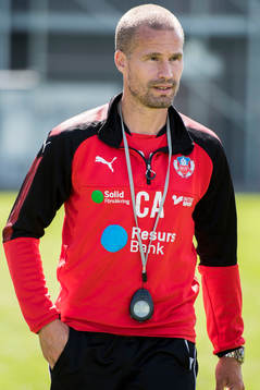 Helsingborgs assisterande tränare Christoffer Andersson