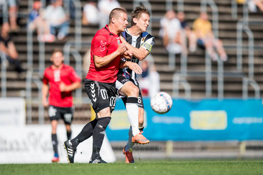 Oskarshamns Johan Niklasson och Landskronas Philip Andersson