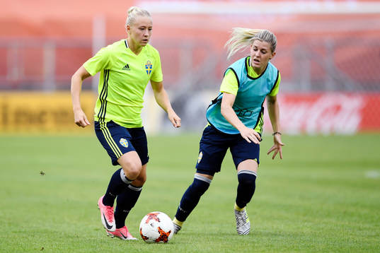 Julia Spetsmark och Olivia Schough