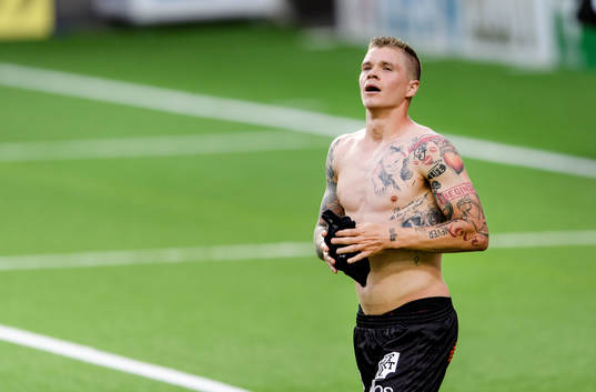 Elfsborgs Samuel Holmén jublar