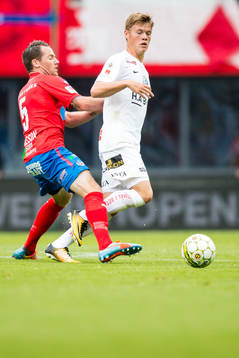 Helsingborgs Johan Persson och Örgrytes Albin Skoglund