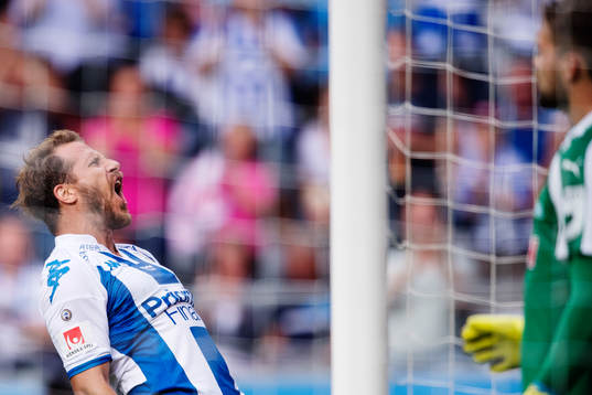 IFK Göteborgs Tobias Hysen jublar