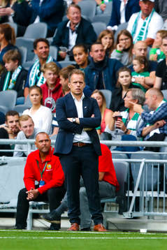 Hammarbys tränare Jakob Michelsen