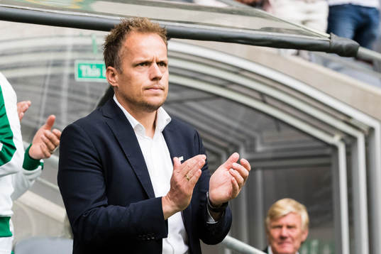 Hammarbys tränare Jakob Michelsen