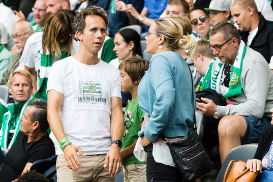 Petter Furuseth Olsen på läktaren