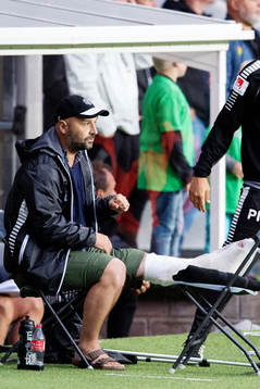 GAIS tränare Bosko Orovic jublar