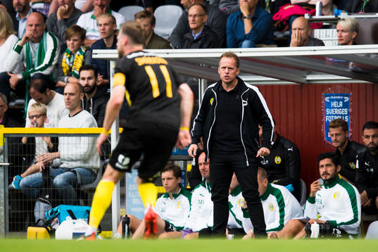 Hammarbys tränare Jakob Michelsen