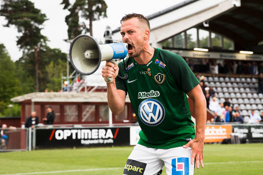 Jönköpings Fredric Fendrich jublar