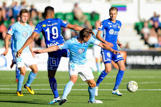 Sundsvalls Noah Sonko Sundberg och Malmö FFs Markus
