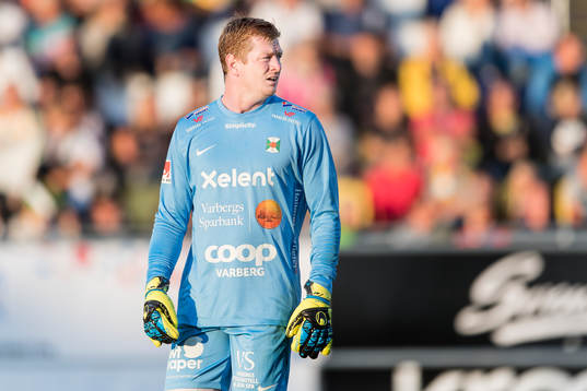 Varbergs målvakt Joakim Wulff