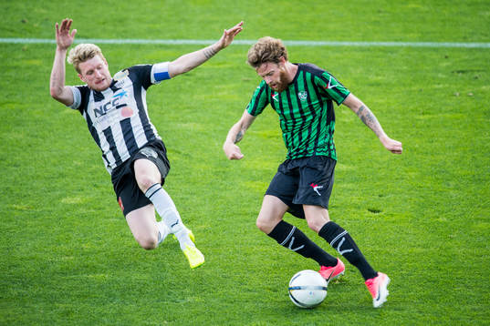 Kågeröds Alexander Bengtsson och Högaborgs Jesper Lernesjö