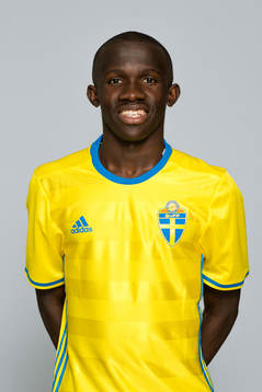 David Ngoma i P15/02-landslaget poserar för porträtt den 4 augusti 2017 i Stockholm.