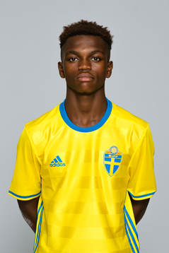 Kofi fosuhene Asare i P15/02-landslaget poserar för porträtt den 4 augusti 2017 i Stockholm.