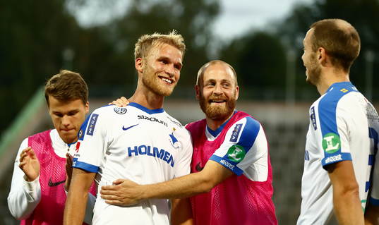 Norrköpings Sebastian Andersson och Daniel Sjölund