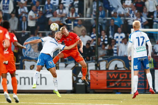 Norrköpings Sebastian Andersson och AFC Eskilstunas