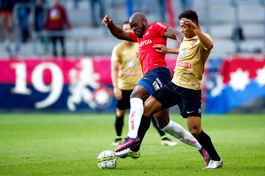 Örgrytes Hakeem Araba och Brommapojkarnas Kevin Kabran