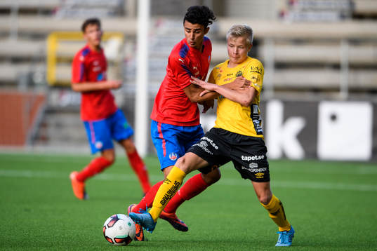 Elfsborgs Kevin Liimatainen och Helsingborgs Adham El