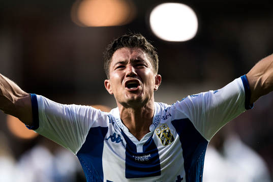 IFK Göteborgs David Boo Wiklander jublar