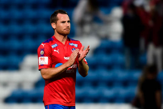 Helsingborgs Johan Persson  tackar publiken