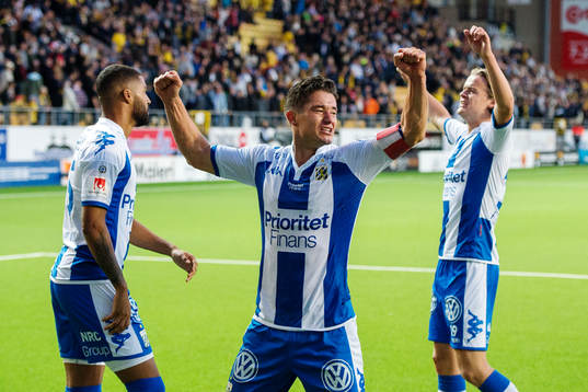 IFK Göteborgs David Boo Wiklander jublar