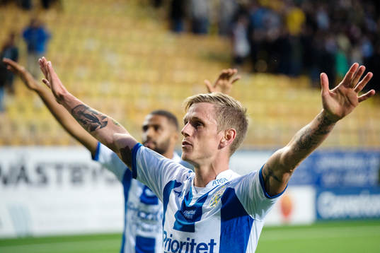 IFK Göteborgs Sören Rieks jublar