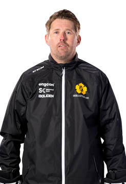 Skellefteås Tränare Stefan Klockare