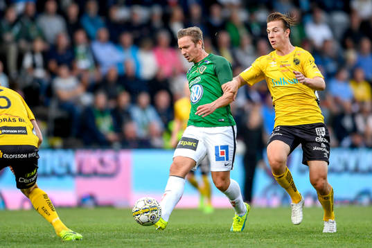 Jönköpings Fredrik Olsson och Elfsborgs Simon Olsson