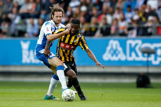 IFK Göteborgs Mikkel Diskerud och Häckens Mohammed