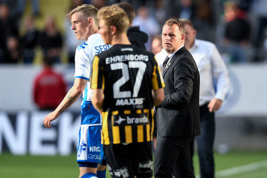 Häckens tränare Mikael Stahre