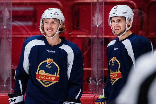 Pittsburghs Carl Hagelin och Carolinas Marcus Krüger