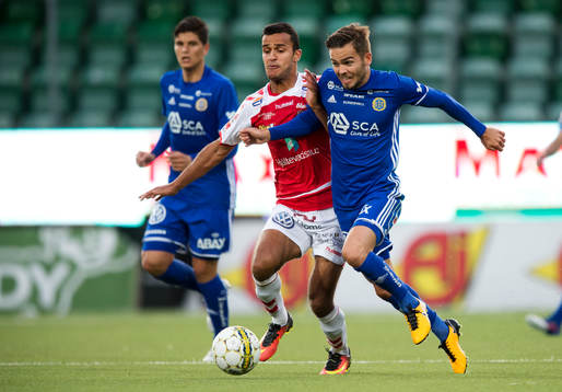 Kalmars Harmeet Singh och Sundsvalls Kristinn Steindorsson