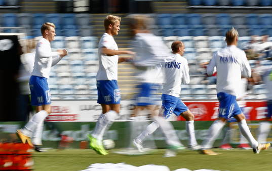 Norrköpings Eric Smith, Sebastian Andersson och Andreas