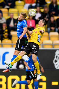 uHalmstads Alexander Ruud Tveter och Elfsborgs Jon Jönsson