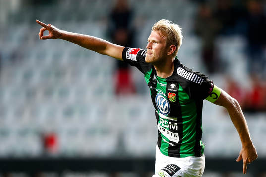 GAIS Carl Nyström jublar