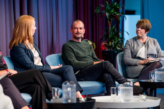 Annie Lööf, partiledare (C), David Polfeldt, Massive