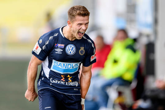 Gefles Bajram Ajeti jublar efter 0-2