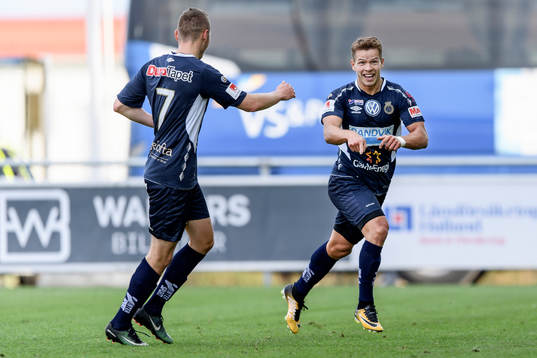 Gefles Bajram Ajeti jublar efter 0-2