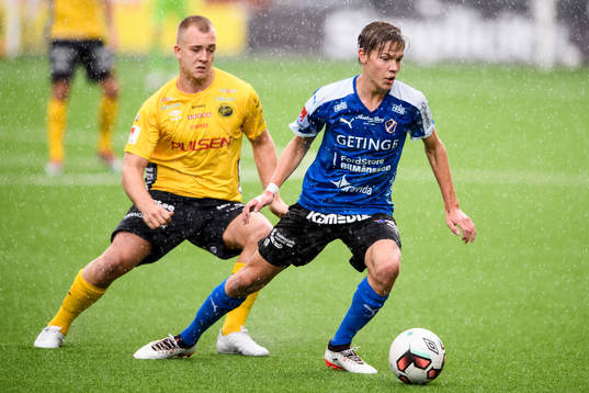 Halmstads Taylor Silverholt och Elfsborgs Noel Jonsson
