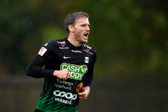 Varbergs Karl Söderström jublar