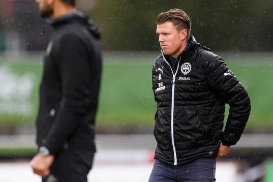 Värnamos tränare Christian Järdler