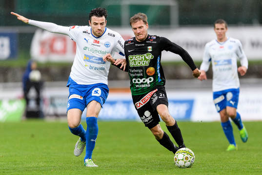 Värnamos Tyler Lissette och Varbergs Karl Söderström
