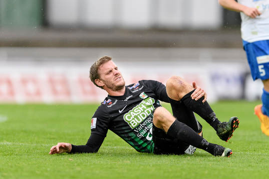 Varbergs Karl Söderström har ont