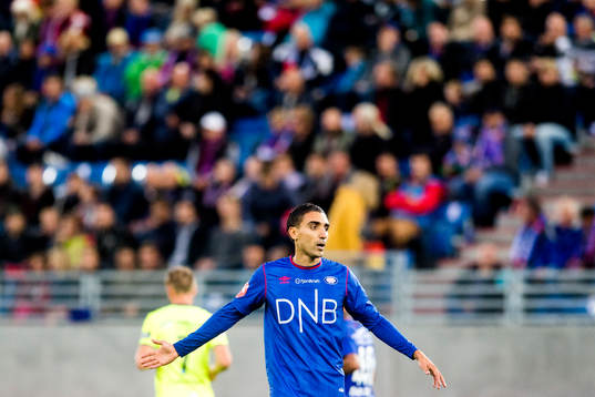 Mohammed Abdellaoue of Vålerenga